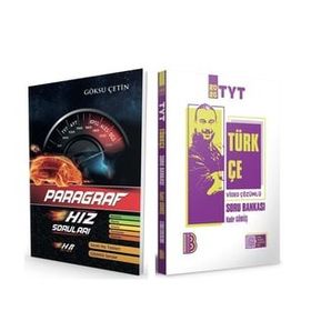 Akm Kitap Hız ve Renk Paragraf ile Benim Hocam TYT Türkçe Soru Bankası Seti 2 Kitap