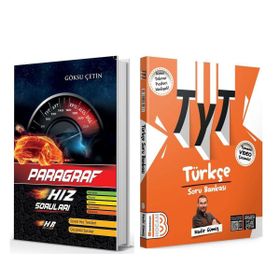 Akm Kitap Hız ve Renk Paragraf ile Benim Hocam TYT Türkçe Soru Bankası Seti 2 Kitap