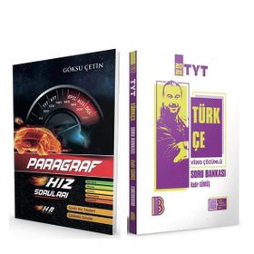 Akm Kitap Hız ve Renk Paragraf ile Benim Hocam TYT Türkçe Soru Bankası Seti 2 Kitap