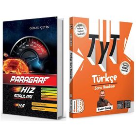 Akm Kitap Hız ve Renk Paragraf ile Benim Hocam TYT Türkçe Soru Bankası Seti 2 Kitap
