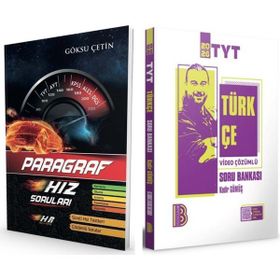 Akm Kitap Hız ve Renk Paragraf ile Benim Hocam TYT Türkçe Soru Bankası Seti 2 Kitap