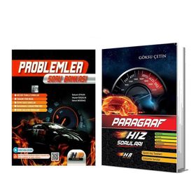 Akm Kitap Hız ve Renk Paragraf ile Problemler Soru Bankası Seti 2 Kitap