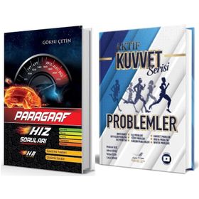 Akm Kitap Hız ve Renk Paragraf Soru Bankası ve Aktif Ögrenme Problemler Soru Bankası 2 Kitap Set