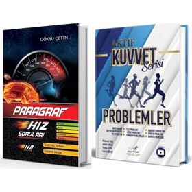 Akm Kitap Hız ve Renk Paragraf Soru Bankası ve Aktif Ögrenme Problemler Soru Bankası 2 Kitap Set
