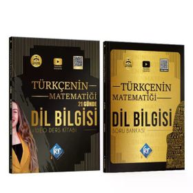 Akm Kitap Kr Akademi TYT AYT KPSS Dil Bilgisi Türkçenin Matematiği Video Ders Kitabı ve Soru Bankası Seti
