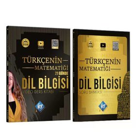 Akm Kitap Kr Akademi TYT AYT KPSS Dil Bilgisi Türkçenin Matematiği Video Ders Kitabı ve Soru Bankası Seti