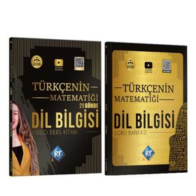 Akm Kitap Kr Akademi TYT AYT KPSS Dil Bilgisi Türkçenin Matematiği Video Ders Kitabı ve Soru Bankası Seti