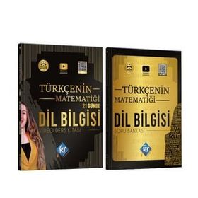 Akm Kitap Kr Akademi TYT AYT KPSS Dil Bilgisi Türkçenin Matematiği Video Ders Kitabı ve Soru Bankası Seti