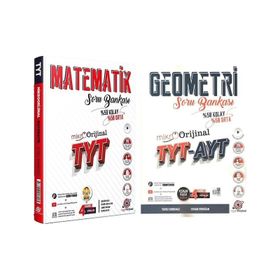 Akm Kitap - Orjinal TYT Mikro Matematik ve Geometri Soru Bankası Seti 2 Kitap