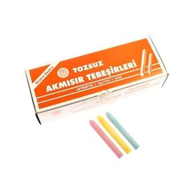 Akmısır 1 Paket 100'lü Renkli Tebeşir