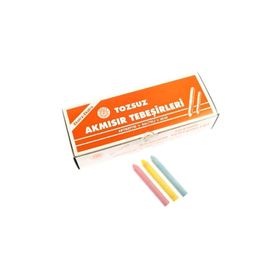 Akmısır 1 Paket 100'lü Renkli Tebeşir