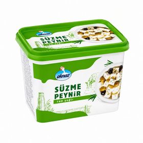 Aknaz 500 gr Tam Yağlı Beyaz Süzme Peynir