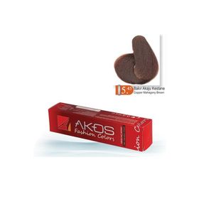 Akos Kadınlar İçin Bakır Akaju Kestane Renk 60 gr No 5.45 Saç Boyası