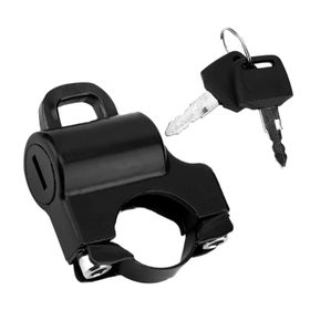 Akozon Siyah 22 mm 2 Anahtarlı Kask Kilidi