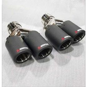 Akrapovic Dual 76 mm Egzos