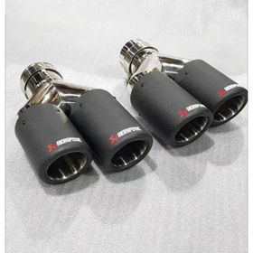 Akrapovic Dual 76 mm Egzos