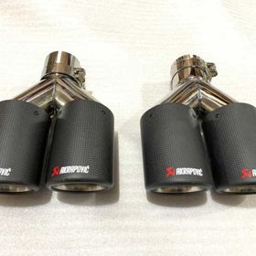 Akrapovic Dual 89 mm Egzos