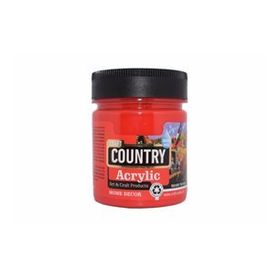 Akrilik Hobi Boyası Craft Country 2500 cc 123 Bayrak Kırmızı