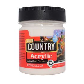 Akrilik Hobi Boyası Craft Country 550 cc 104 Vanilya