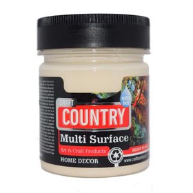 Akrilik Hobi Boyası Craft Country 550 cc 104 Vanilya