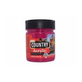 Akrilik Hobi Boyası Craft Country 550 cc 125 Fuşya