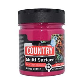 Akrilik Hobi Boyası Craft Country 550 cc 125 Fuşya