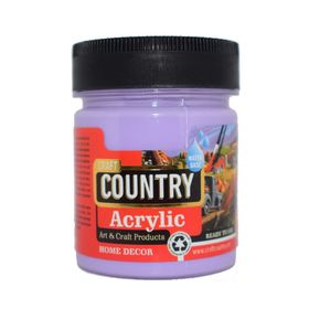 Akrilik Hobi Boyası Craft Country 550 cc 128 Lavanta