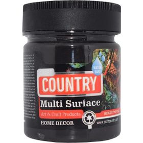 Akrilik Hobi Boyası Craft Country 550 Cc 160 Oksit Siyah