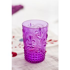 Akrilik Mor Kısa Bardak & Su Meşrubat Kahve Yanı Bardağı