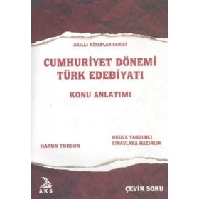 Aks Yayınları Cumhuriyet Dönemi Edebiyat Soru Bankası