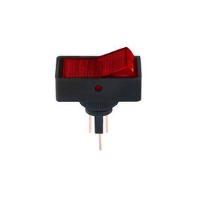 Aksa 11-034 Aç/Kapa Kırmızı Işıklı Tuşlu Anahtar