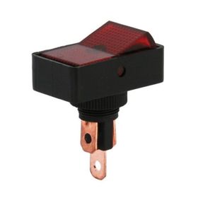 Aksa 11-034 Aç/Kapa Kırmızı Işıklı Tuşlu Anahtar