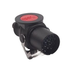 Aksa Çift Çıkışlı Vidalı 14-049 Abs-Ebs Adaptör Fişi