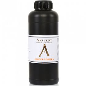 Akscent Tüm Koku Makinelerine Uyumlu Ginger Flowers 1 lt Koku Makinesi Koku Kartuşu Esansı
