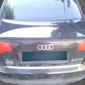 Aksoy Tuning Audi A4 2005-2008 Boyalı Spoiler