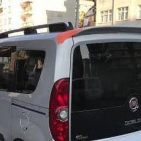 Aksoy Tuning Fiat Doblo 2010-2020 Astarlı Boyasız Spoiler