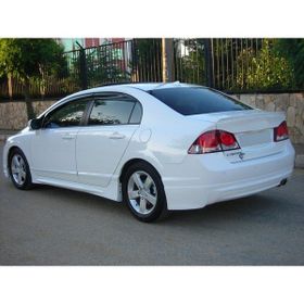 Aksoy Tuning Honda Civic Fd6 Bagaj Üstü Beyaz Boyalı Spoiler