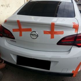 Aksoy Tuning Opel Astra J Sd Anatomik 2010-2016 Boyalı Spoiler