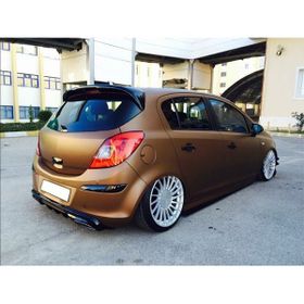 Aksoy Tuning Opel Corsa D 2007 Parlak Siyah Policarbon Boyalı Spoiler