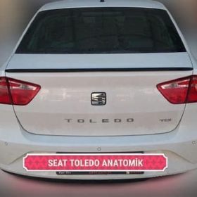 Aksoy Tuning Seat Toledo 2013- Anatomik Boyalı Spoiler