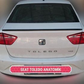 Aksoy Tuning Seat Toledo 2013- Anatomik Boyalı Spoiler
