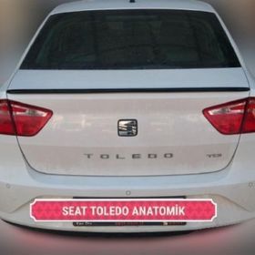 Aksoy Tuning Seat Toledo 2013- Anatomik Boyalı Spoiler