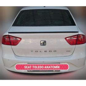 Aksoy Tuning Seat Toledo 2013- Anatomik Boyalı Spoiler