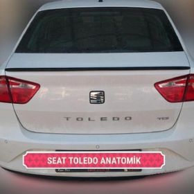 Aksoy Tuning Seat Toledo 2013- Anatomik Boyalı Spoiler
