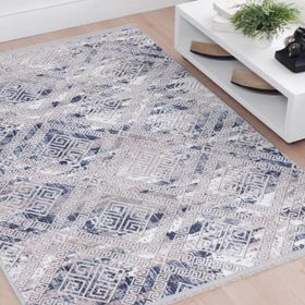 Aksu 120x180 Liya Püsküllü Kaymaz Taban Halı