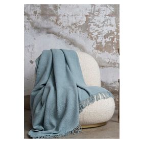 Aksu 130x170 cm Mint Brighton Collection Waffle Tv Battaniye