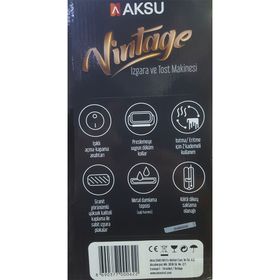 Aksu T62 Vintage Mini Boy Tost Makinesi