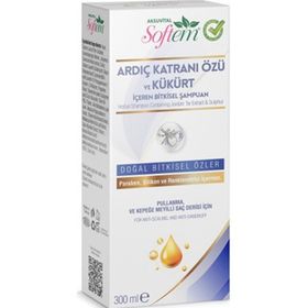 Aksu Vital 300 ml Softem Ardıç Katranı Özlü ve Kükürtlü Şampuan