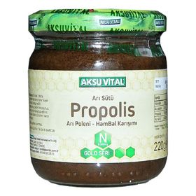 Aksu Vital Arı Sütü Propolis Polen Bal Karışımı 220 Gr