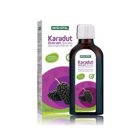 Aksu Vital Karadut Ekstraktı İçeren 100 ml Şurup